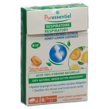 Puressentiel pastilles respiratoire miel-citron