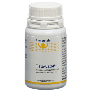 Burgerstein Beta-Carotin caps