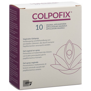 COLPOFIX gel vaginal en spray avec 10 applicateurs 