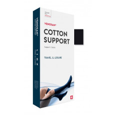 VENOSAN COTTON SUPPORT Socks A-D S black