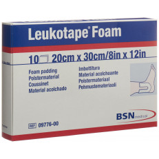 Leukotape Foam plaque caoutch mouss