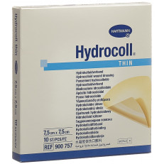 HYDROCOLL THIN pans hydrocolloide 7.5x7.5cm