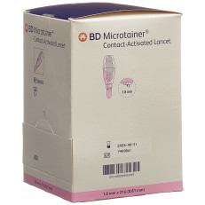 BD MICROTAINER lancettes cont 21Gx1.8mm pi