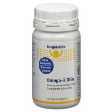 BURGERSTEIN Omega-3 DHA caps