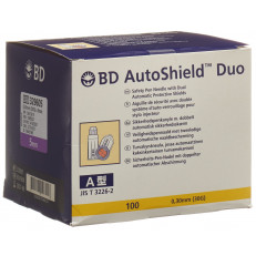 BD AutoShield Duo aiguille de sécurité