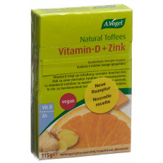 VOGEL natural toffees vit D+zinc orang-ginge