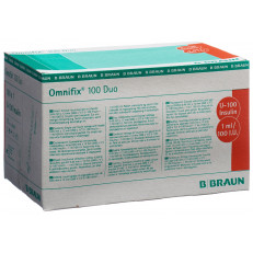 OMNIFIX insuline 1ml duo avec aiguille G26