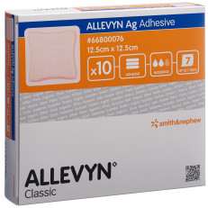 ALLEVYN AG ADHESIVE pans hydroc 12.5x12.5cm