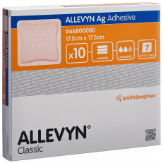 ALLEVYN AG ADHESIVE pans hydroc 17.5x17.5cm