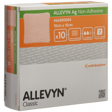 ALLEVYN AG NON-ADH pans hydrocel 10x10cm
