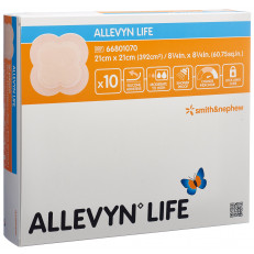 ALLEVYN LIFE pans plaie silic 21x21cm