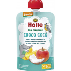 HOLLE Croco Coco pouchy pomme mang noix coco