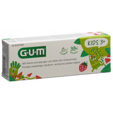 GUM Kids dentifrice 3+ ans fraise