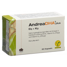 ANDREADHA plus Omega-3 Vit D3+K2 caps vegan