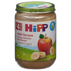 HiPP pommes bananes verre