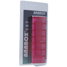 Anabox pilulier 1x7 emballage blister