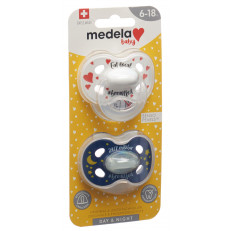 MEDELA Baby Sucette Day&Night 0-6 breastfed