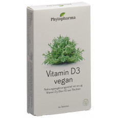 PHYTOPHARMA Vitamine D3 cpr vegan