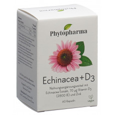 Phytopharma echinacea + vitamine D3 caps