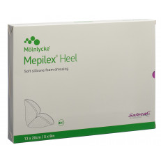 Mepilex Heel pans hydrocell 13x20cm silicon