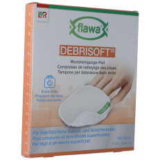 Flawa Debrisoft Pad 10x10cm stériles