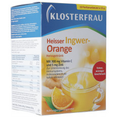 Klosterfrau boisson chaude gingembre-orange chaud