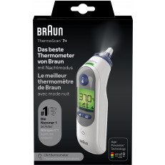Braun ThermoScan 7 + IRT 6525 avec AgePrecision et mode nuit