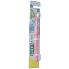 GUM Baby brosse à dents 0-2 ans bleu clair
