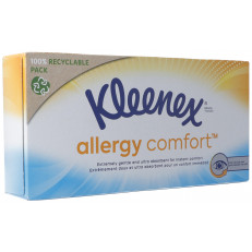 Kleenex tissue cosmétique Allergy Comfort