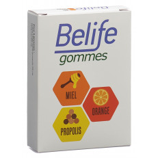 Belife gommes Propolis miel-orange