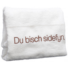 Sidefyn serviette éponge du bisch sidefyn