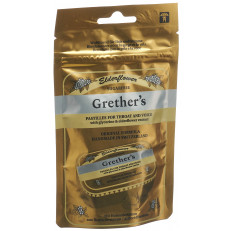 Grethers Elderflower pastilles sans sucre bte 