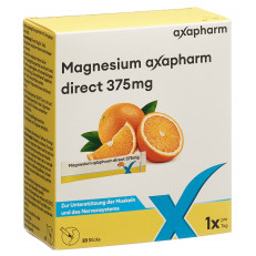 Magnésium Axapharm direct sticks 375 mg