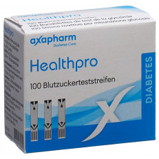 Healthpro Axapharm bandelettes de glycémie