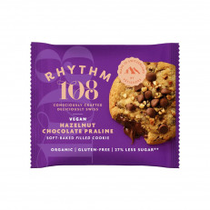 RHYTHM108 Hazelnut Chocolate Praline Soft Baked Filled Cookie