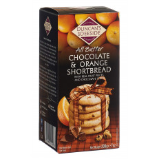 DUNCANS OF DEESIDE Shortbread Orange Chocolate Chips