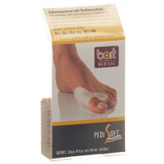 PediSoft® suppport d'écartement d'orteils avec protection de la plane du pied