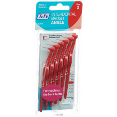 TEPE Angle brosse interdentaire 0.5mm rouge