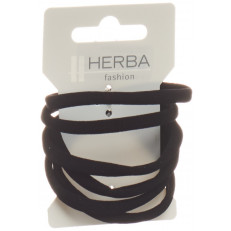 HERBA élastique cheveux 5.6cm noir
