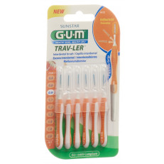 GUM Trav-Ler 0.9mm ISO 2 cylindric orange