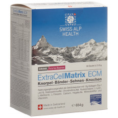 Extra Cell Matrix ECM Drink articulation cartilage tendons ligaments et os Arôme fruits rouges sach