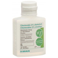 B. Braun Chlorhexidine 2 % incolore 