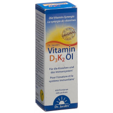 DR. JACOB'S Vitamine D3K2 huile