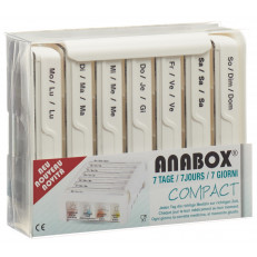 Anabox Compact 7 jours f/a/i blanc