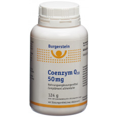 BURGERSTEIN Coenzyme Q10 cpr sucer 50 mg
