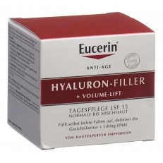 Eucerin HYALURON-FILLER + Volume-Lift soin de jour peau normale/mixte 