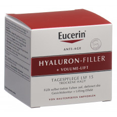 Eucerin HYALURON-FILLER + Volume-Lift soin de jour peau sèche