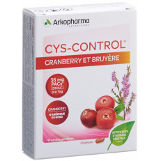 CYS-CONTROL caps cranberry et bruyère