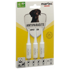 MARTEC PET CARE spot ANTIP >15kg chiens 3 x 3 ml