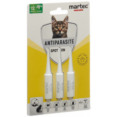 martec PET CARE spot on ANTIPARASITE pour chats